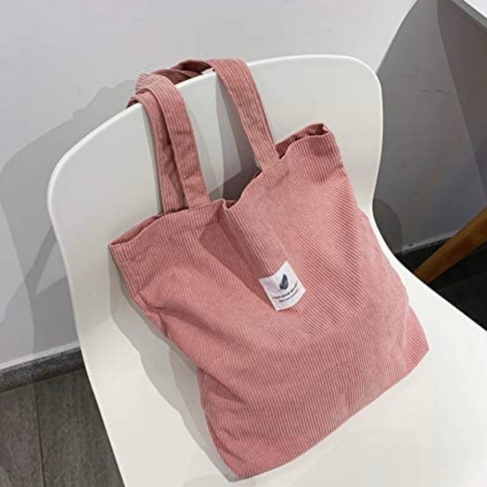 Corduroy Tote Bag NWOT